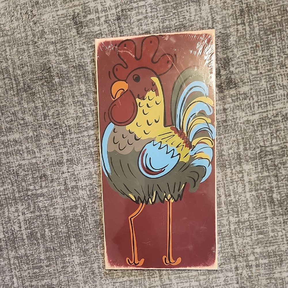 SIMPLY SOUTHERN ROOSTER WOOD ART